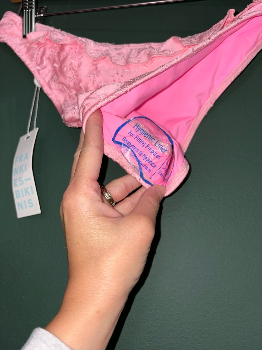 NWT Frankie’s Bikinis Lucia Eyelet Shine Bikini
Bottom - Picture 7 of 7
